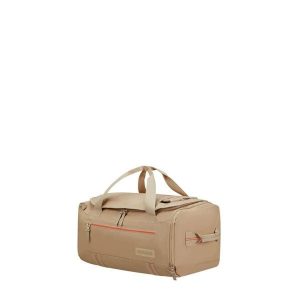 Torba podróżna American Tourister Duffle S 4. Brązowe torby podróżne i sportowe AMERICAN TOURISTER, bez wzorów. Za 209,99 zł.