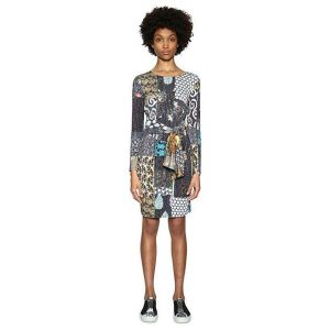 Desigual Kobiety Ubierają Vest Natty 18swvkbg 2000 (Rozmiar S). Sukienki marki Desigual. W wyprzedaży za 221,00 zł.