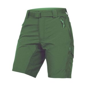 Damskie spodenki Hummvee Endura z podszewką Machair Green. Czarne szorty ENDURA, bez wzorów. Za 319,99 zł.