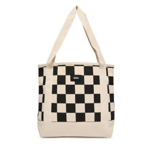 Torebka Vans. Białe shopper bag Vans, bez wzorów, bez dodatków. Za 219,99 zł.