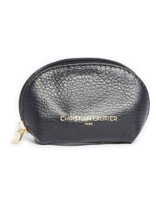 Christian Laurier Skórzany portfel "Nika" w kolorze czarnym - 11 x 6 x 3 cm rozmiar: onesize. Czarne portfele Christian Laurier, bez wzorów, z materiału. Za 100,99 zł.