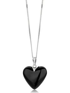 Revoni Złoty naszyjnik z diamentową zawieszką - dł. 45 cm rozmiar: onesize. Czarne naszyjniki Revoni, z agatem, złote. Za 1 187,99 zł.