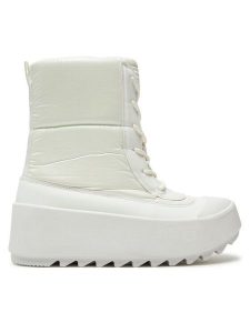 Alpine Pro Śniegowce Odara LBTD538000 Biały. Białe buty zimowe Alpine Pro, z materiału, bez obcasa, bez zapięcia. Za 429,99 zł.