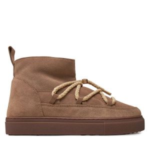 Śniegowce Inuikii. Brązowe buty zimowe Inuikii, bez obcasa, bez zapięcia. Za 979,99 zł.