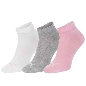 Skarpety Za Kostkę Unisex Dla Dorosłych 907961 (zestaw 3 Sztuk). Brązowe skarpetki Puma, bez wzorów. Za 66,99 zł.