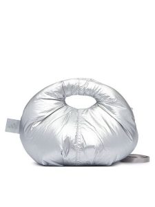 Adidas Torebka Metal Small Bag KH4504 Srebrny. Szare torebki klasyczne ADIDAS, bez wzorów, ze skóry, bez dodatków. Za 119,99 zł.