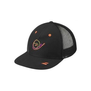 Czapka juniorska Babolat TRUCKER JUNIOR. Czarne czapki BABOLAT, bez wzorów, sportowe. Za 79,00 zł.