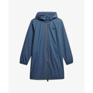 Damska wiatrówka Superdry Tri. Niebieskie kurtki Superdry, bez wzorów, bez kaptura. Za 480,70 zł.