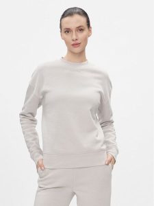Calvin Klein Bluza Metallic Micro Logo Sweatshirt K20K206961 Beżowy Regular Fit. Brązowe bluzy Calvin Klein, s, bez wzorów, z syntetyku, bez kaptura. Za 279,99 zł.