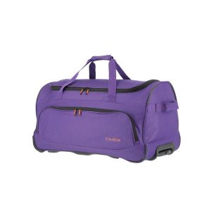Torba podróżna travelite Basics L. Fioletowe torby podróżne i sportowe TRAVELITE, bez wzorów, z materiału, duże. Za 265,50 zł.