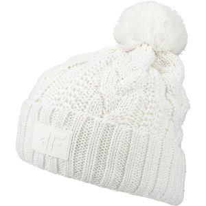 Czapka damska CAD152 - biały. Czapki marki TRIBORD. W wyprzedaży za 59,99 zł.