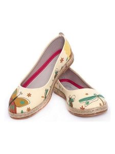 Goby Espadryle w kolorze kremowym rozmiar: 39. Brązowe espadryle Goby, bez wzorów, bez obcasa. Za 267,92 zł.