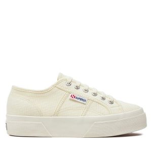 Superga. Brązowe trampki Superga, bez wzorów, bez zapięcia. Za 219,99 zł.