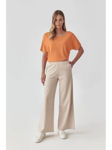 TATUUM Koszulka w kolorze pomarańczowym rozmiar: L. Pomarańczowe bluzki Tatuum, l, bez wzorów, bez kołnierzyka, bez ramiączek. Za 95,69 zł.