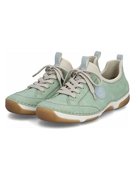 Rieker Sneakersy w kolorze miętowym rozmiar: 39. Zielone trampki Rieker, bez wzorów, bez zapięcia. Za 172,89 zł.