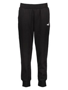 Puma Spodnie dresowe "Essentials" w kolorze czarnym rozmiar: S. Czarne spodnie dresowe Puma, s, bez wzorów, z dresówki. Za 96,60 zł.