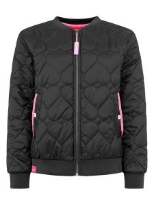 Zwillingsherz Kurtka "Be Happy" w kolorze czarnym rozmiar: L. Czarne kurtki Zwillingsherz, l, bez wzorów, bez kaptura. Za 239,99 zł.