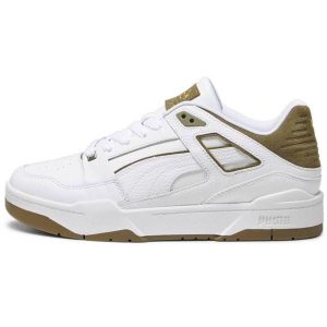 Adidasy Puma Slipstream, Dla obu płci. Białe buty sportowe Puma, bez wzorów, z syntetyku, bez zapięcia. Za 390,00 zł.