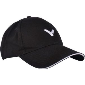 Czapka z daszkiem VICTOR VC-209C. Czarne czapki VICTOR, bez wzorów. Za 52,99 zł.