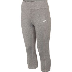 Legginsy treningowe damskie SPDF001 - głęboka czerń melanż. Legginsy marki 4f. Za 79,99 zł.