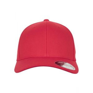 Czapka Flexfit wool blend. Czerwone czapki FLEXFIT, bez wzorów. Za 140,00 zł.