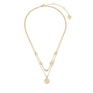 Naszyjnik Guess. Żółte naszyjniki Guess, złote. Za 349,99 zł.