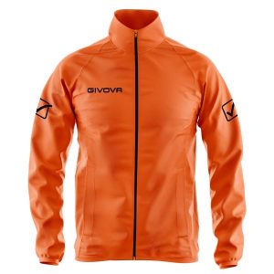 Givova Basico Sportjack 3xs - lekki i oddychający. Brązowe kurtki Givova, xs, bez wzorów, bez kaptura. Za 98,99 zł.