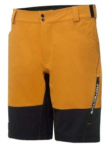 Protective Bermudy funkcyjne "Bounce 4.0" w kolorze żółto-czarnym rozmiar: XXL. Czarne spodnie dresowe Protective, xxl, bez wzorów, z materiału. Za 244,95 zł.