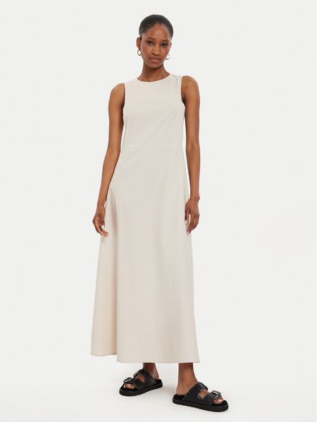 ViCOLO Sukienka letnia Abito Beżowy Regular Fit. Brązowe kombinezony ViCOLO, na lato, s, bez wzorów, z bawełny, bez kołnierzyka, bez ramiączek. Za 139,99 zł.