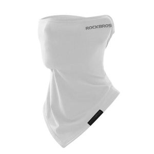 Letnia Czapka Rowerowa ROCKBROS z jedwabiu chłodzącego. Białe czapki ROCKBROS, bez wzorów, z jedwabiu, eleganckie. Za 47,60 zł.