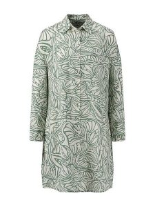 FYNCH-HATTON Lniana sukienka w kolorze zielonym rozmiar: 38. Zielone sukienki FYNCH-HATTON, na co dzień, bez wzorów, ze lnu, bez kołnierzyka, bez ramiączek, midi, proste. Za 152,99 zł.