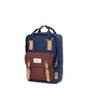 Plecak miejski Doughnut Macaroon Jungle II - navy. Niebieskie plecaki Doughnut. Za 319,99 zł.