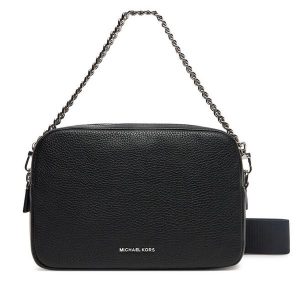 Torebka MICHAEL Michael Kors. Czarne listonoszki MICHAEL Michael Kors, bez wzorów, bez dodatków. Za 529,99 zł.