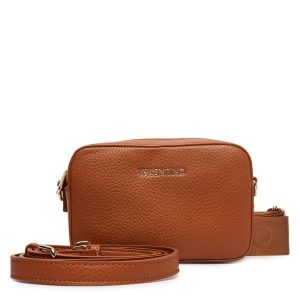Torebka Valentino. Brązowe listonoszki Valentino, bez wzorów, bez dodatków. Za 569,99 zł.
