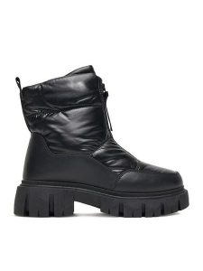 DeeZee Śniegowce HY211254 Czarny. Czarne buty zimowe DeeZee, z materiału, bez obcasa, bez zapięcia. Za 219,99 zł.