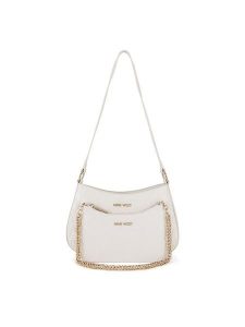 Nine West Torebka LX10045 Biały. Białe torebki klasyczne Nine West, bez wzorów, z tworzywa sztucznego, bez dodatków. Za 249,99 zł.