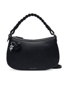 Armani Exchange Torebka XW002593 AF21428 UC001 Czarny. Czarne torebki klasyczne Armani Exchange, bez wzorów, ze skóry, bez dodatków. Za 669,99 zł.