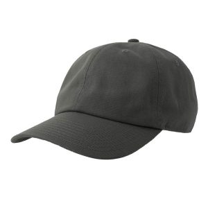 6panelowa Czapka Z Daszkiem Unisex Dla Dorosłych. Szare czapki ATLANTIS, bez wzorów. Za 59,99 zł.