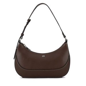 Torebka GINO ROSSI. Brązowe torebki klasyczne Gino Rossi, bez wzorów, bez dodatków. Za 125,99 zł.