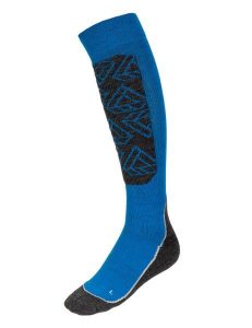 Skarpety narciarskie VOLKL SKI PRO. Niebieskie skarpetki Völkl, bez wzorów, z elastanu. Za 55,00 zł.