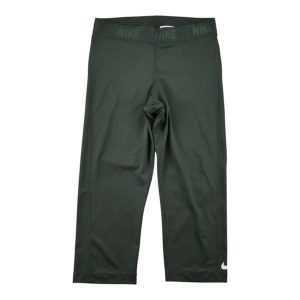 Second life - Damskie legginsy Dri-Fit w kolorze czarnym - Jak nowy. Czarne legginsy Nike, bez wzorów. Za 85,16 zł.