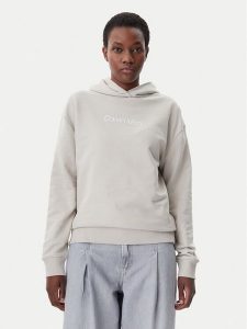 Calvin Klein Bluza Hero Logo K20K205449 Szary Regular Fit. Szare bluzy Calvin Klein, l, bez wzorów, z bawełny, bez kaptura. Za 269,99 zł.