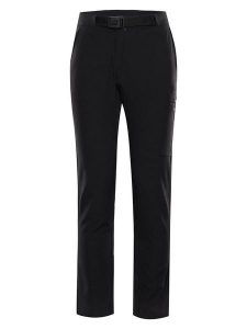 Alpine Pro Spodnie softshellowe "Corba" w kolorze czarnym rozmiar: 42-SH. Czarne spodnie dresowe Alpine Pro, bez wzorów, z materiału, outdoorowe. Za 194,15 zł.