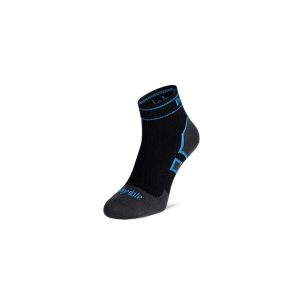 Wodoszczelne skarpety Bridgedale StormSock Mid Ankle - black/blue. Czarne skarpetki Bridgedale, bez wzorów, z wełny. Za 175,29 zł.