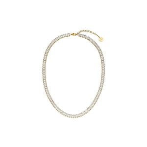 Purelei Purelei Naszyjnik Crystal Glow Naszyjniki 1 ct Damski. Czerwone naszyjniki Purelei, z cyrkonią, srebrne. Za 116,79 zł.