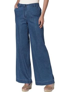 Heine Dżinsy - Comfort fit - w kolorze niebieskim rozmiar: 42. Niebieskie jeansy Heine, bez wzorów, z podwyższonym stanem. Za 72,95 zł.