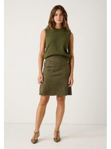 More & More Spódnica w kolorze khaki rozmiar: 44. Brązowe spódnice More & More, na co dzień, bez wzorów, mini. Za 201,08 zł.