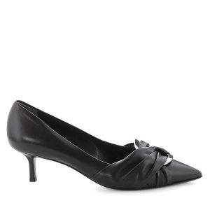 Czółenka Kennel & Schmenger. Czarne czółenka Kennel + Schmenger, bez wzorów, bez obcasa, bez zapięcia. Za 779,99 zł.