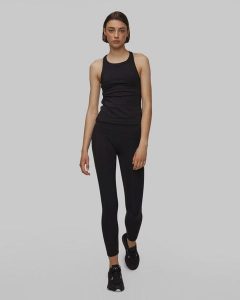 Legginsy Damskie Fitness Casall Soft Touch High Wysoki Stan XL. Czarne legginsy Casall, bez wzorów, z elastanu, z podwyższonym stanem. Za 299,00 zł.