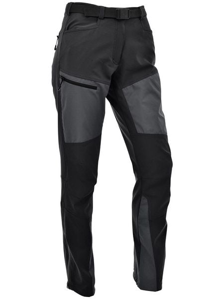 Maul Sport Hybrydowe spodnie trekkingowe - Regular fit - w kolorze antracytowo-szarym rozmiar: 18. Czarne spodnie dresowe Maul Sport, bez wzorów, z materiału. Za 222,95 zł.